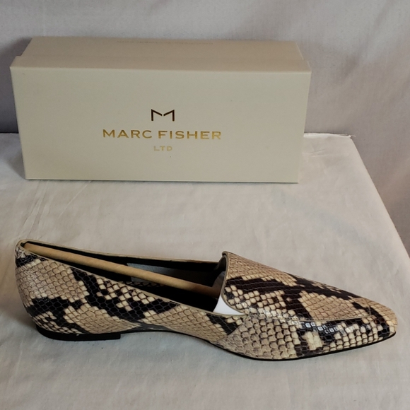 NEW Marc Fisher Enaba Square Toe Loafer - Picture 2 of 10